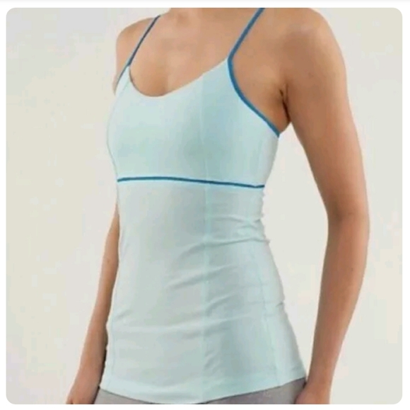 Lululemon Luminous Yoga Tank - Sky Blue / Teal